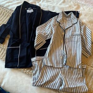Petite plume pajamas and robe